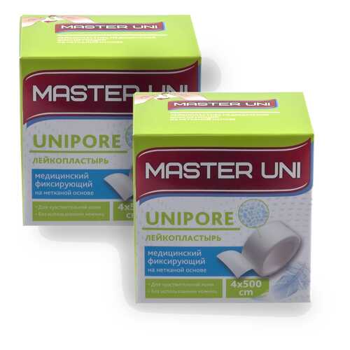 Лейкопластырь MASTER UNI UNIPORE 4 х 500 см на нетканой основе 1+1 в Мелодия здоровья