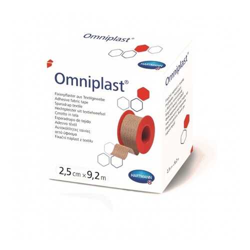Пластырь Омнипласт Omniplast сильной фиксации для повязок и канюль 2,5 см х9,2м в Мелодия здоровья