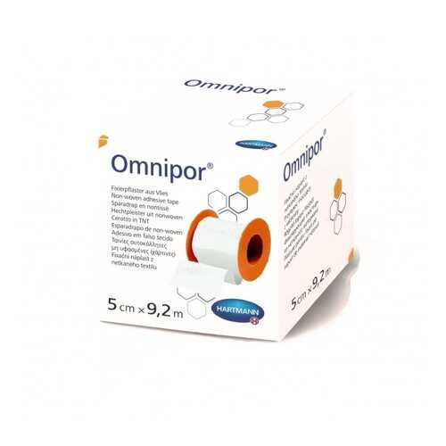 Пластырь Omnipor фиксирующий для чувствительной кожи 5 см х 9,2 м в Мелодия здоровья