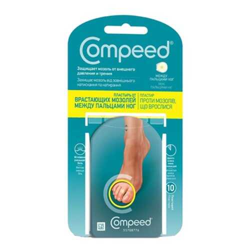 Пластырь от сухих мозолей Compeed CP002607 2,2 х 1,97 см телесный 10 шт. в Мелодия здоровья