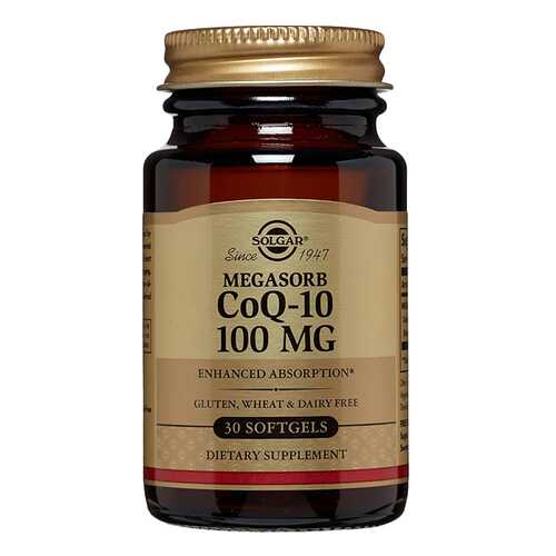 Solgar Коэнзим Q-10 капсулы 100 мг №30 в Мелодия здоровья