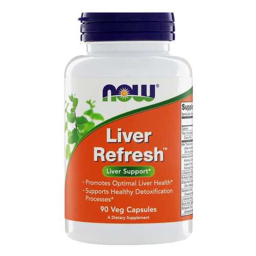 Для печени NOW Liver Refresh 90 капсул в Мелодия здоровья