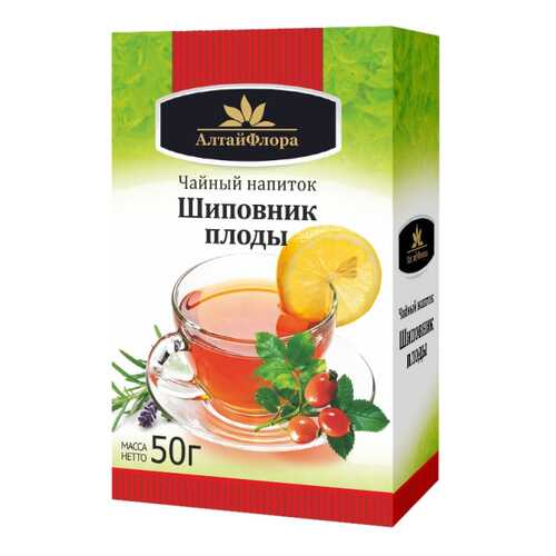 Чайный напиток Шиповник плоды 50 г АлтайФлора в Мелодия здоровья