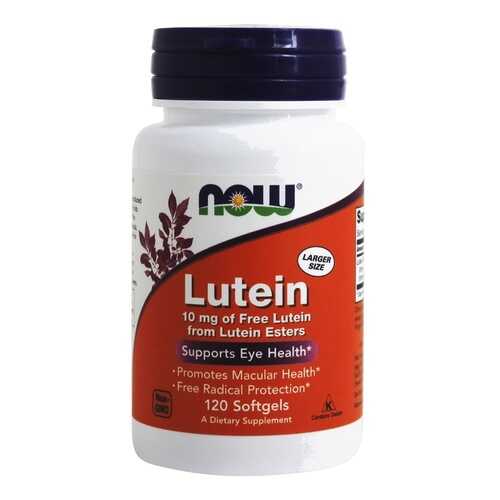 Now Lutein 10 мг капсулы 60 шт. в Мелодия здоровья