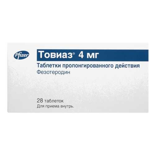 Товиаз таблетки пролонг.4 мг №28 в Мелодия здоровья