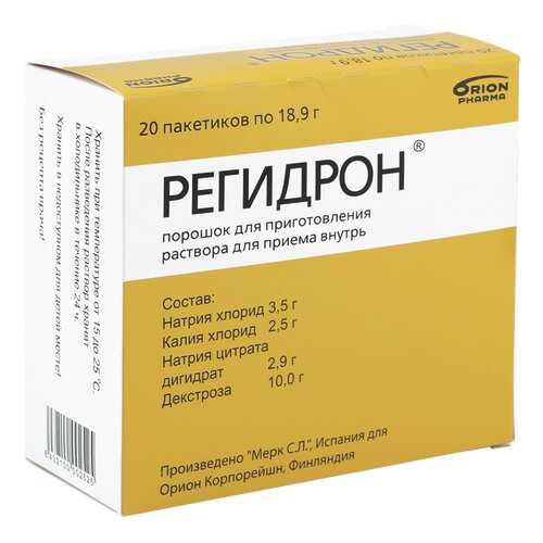 Регидрон порошок 18.9 г 20 шт. в Мелодия здоровья