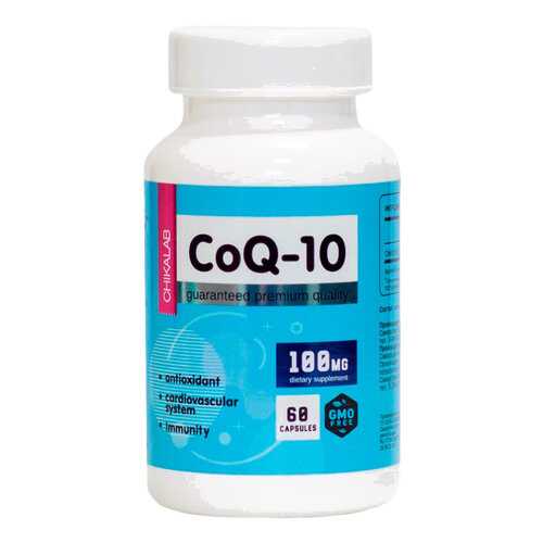 Коэнзим Q10 Chikalab BOMBBAR Co-Q10 100 мг капсулы 60 шт. в Мелодия здоровья
