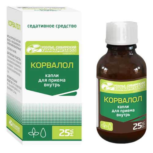 Корвалол капли для приема внутрь 25 мл в Мелодия здоровья