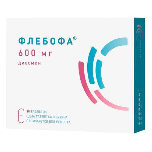 Флебофа таблетки 600 мг №30 в Мелодия здоровья