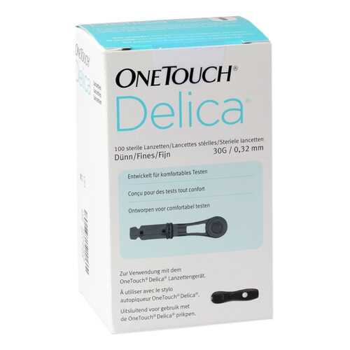 Ланцеты One Touch Delica 100 шт. в Мелодия здоровья