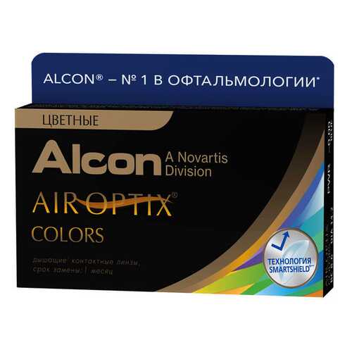 Контактные линзы Air Optix Colors 2 линзы R 8,6 -0,75 Карие в Мелодия здоровья