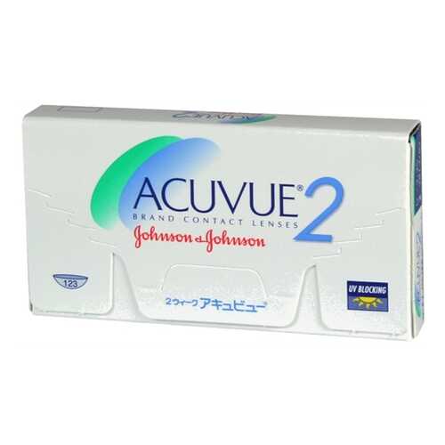 Контактные линзы Acuvue 2 6 линз R 8,3 -4,50 в Мелодия здоровья