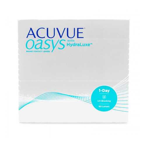 Контактные линзы Acuvue Oasys 1-Day with HydraLuxe 90 линз R 9,0 +0,50 в Мелодия здоровья
