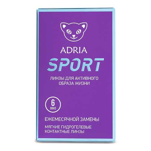 Контактные линзы ADRIA SPORT 6 линз -14,50 в Мелодия здоровья