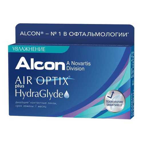 Контактные линзы ALCON Air Optix plus HydraGlyde 3 линзы -0,50 в Мелодия здоровья