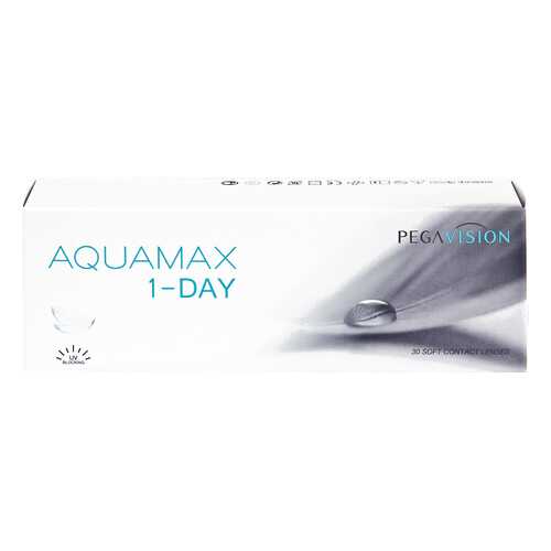 Контактные линзы AQUAMAX 1-DAY 30 линз R 8,6 -1,75 в Мелодия здоровья