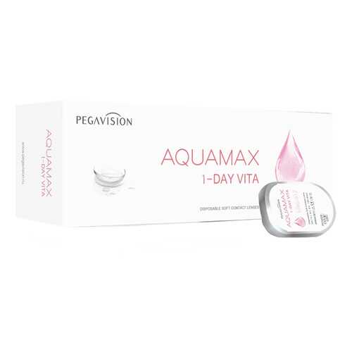 Контактные линзы Aquamax 1 Day Vita 30 линз R 8,6 -1,25 в Мелодия здоровья