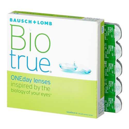 Контактные линзы Biotrue ONEday 90 линз +1,25 в Мелодия здоровья