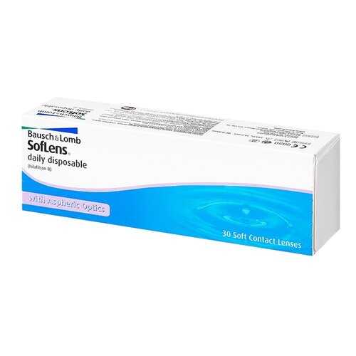 Контактные линзы Soflens Daily Disposable 30 линз -9,00 в Мелодия здоровья