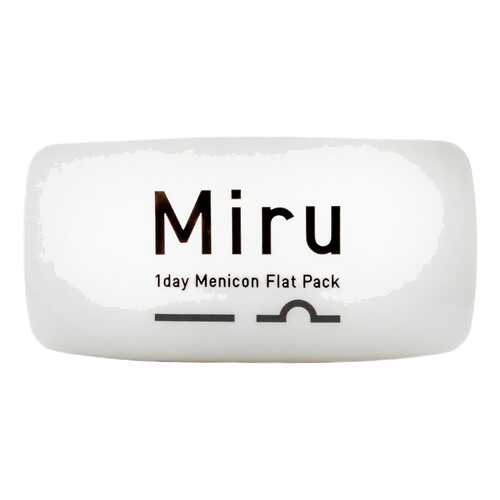 Линза контактная Miru 1 day Menicon Flat Pack -0,50 30 шт. в Мелодия здоровья