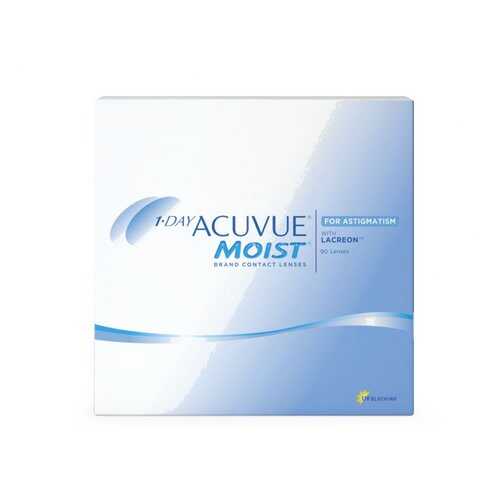 Контактные линзы 1-Day Acuvue Moist for Astigmatism 90 линз -1,75/-1,75/10 в Мелодия здоровья
