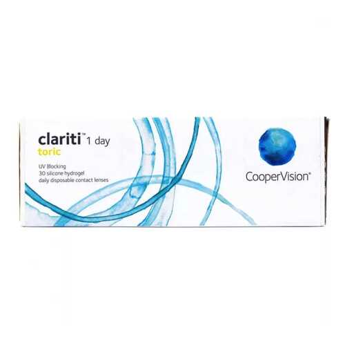 Контактные линзы Clariti 1 day toric 30 линз R 8,6 -3,00/-0,75/90 в Мелодия здоровья