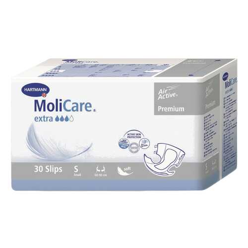 Подгузники для взрослых, S, 30 шт. MoliCare Premium Extra в Мелодия здоровья