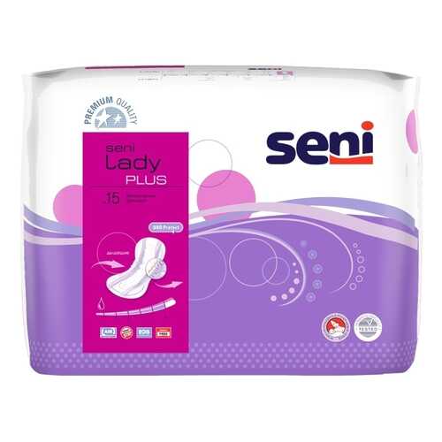 Прокладки урологические SENI LADY Plus для женщин 15 шт. в Мелодия здоровья