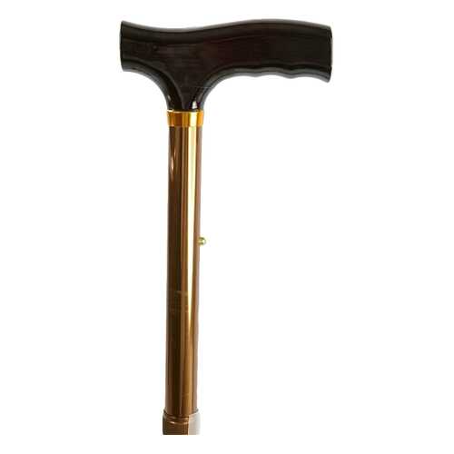 Трость телескопическая, складная, с деревянной ручкой, 82-92 см, бронза Valentine 10121BZ в Мелодия здоровья