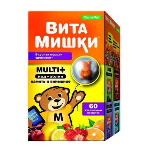 ВитаМишки Мульти+ пастилки жевательные №60 в Мелодия здоровья