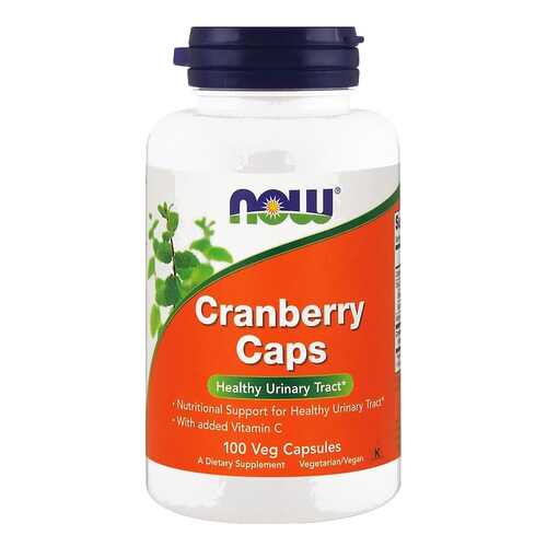 Антиоксидант, добавка для здоровья NOW Cranberry Caps 100 капс. нейтральный в Мелодия здоровья