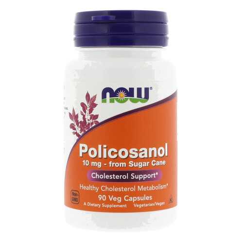 Добавка для сердца и сосудов NOW Policosanol 90 капсул в Мелодия здоровья