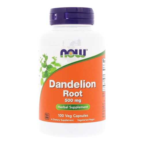 Добавка для здоровья NOW Dandelion Root 100 капс. натуральный в Мелодия здоровья
