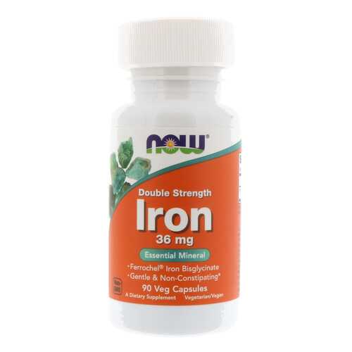 Минеральный комплекс NOW Iron Double Strength 90 капс. без вкуса в Мелодия здоровья