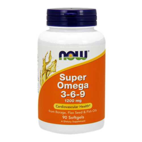 Omega 3-6-9 NOW Super 90 капс. в Мелодия здоровья