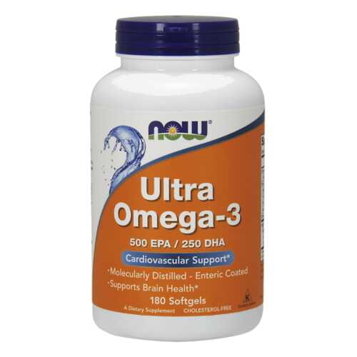 Omega-3 NOW Ultra 500 Epa/250 Dha 180 капс. в Мелодия здоровья