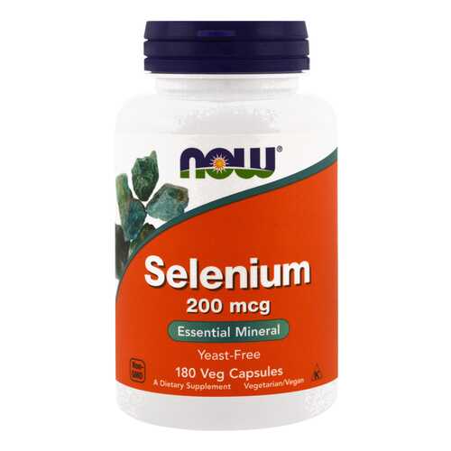 Витаминно-минеральный комплекс NOW Selenium 180 капс. в Мелодия здоровья